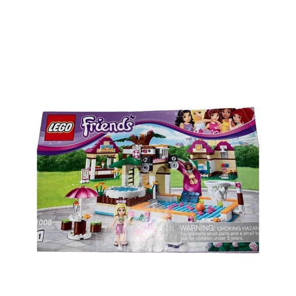 Instruction Books Only For LEGO Friends Heartlake City Pool 41008 - Picture 2 of 4